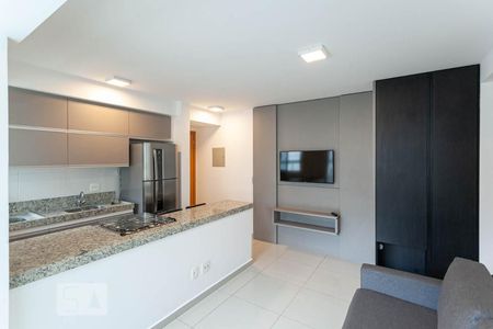 Sala de apartamento para alugar com 1 quarto, 42m² em Centro, Belo Horizonte