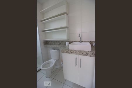 Detalhe do Banheiro da Suite de apartamento à venda com 2 quartos, 54m² em Ponte São João, Jundiaí