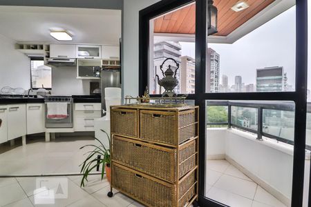 Sala de apartamento para alugar com 1 quarto, 56m² em Jardim Paulista, São Paulo