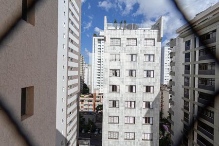 Vista da sacada da sala  de apartamento para alugar com 3 quartos, 130m² em Funcionários, Belo Horizonte