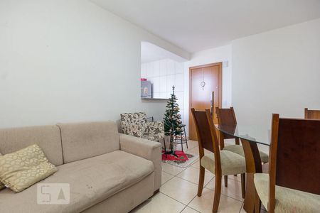 Sala de apartamento à venda com 2 quartos, 50m² em Castelo, Belo Horizonte