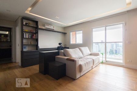 Sala de apartamento para alugar com 1 quarto, 60m² em Centro, Curitiba