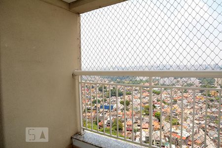 Varanda da Sala de apartamento à venda com 3 quartos, 80m² em Jardim Maria Rosa, Taboão da Serra