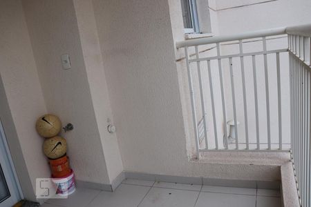 Varanda da Sala de apartamento para alugar com 2 quartos, 54m² em Vila America, Santo André