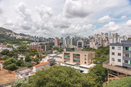 Vista da Varanda de apartamento à venda com 4 quartos, 100m² em Estoril, Belo Horizonte