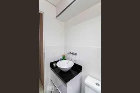 Banheiro de kitnet/studio à venda com 1 quarto, 37m² em Vila Augusta, Guarulhos