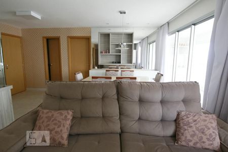 Sala/Sala de Jantar de apartamento para alugar com 3 quartos, 108m² em Jardim Goiás, Goiânia