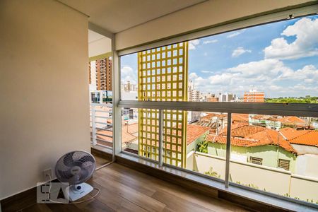 Varanda da Sala de kitnet/studio para alugar com 1 quarto, 45m² em Centro, Campinas