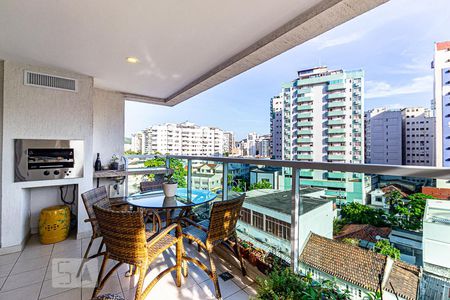 Varanda gourmet de apartamento para alugar com 3 quartos, 116m² em Santa Rosa, Niterói