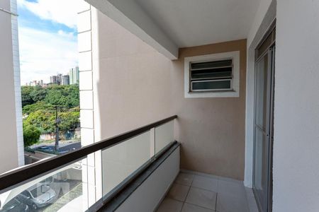 Varanda da sala de apartamento para alugar com 2 quartos, 59m² em Paquetá, Belo Horizonte