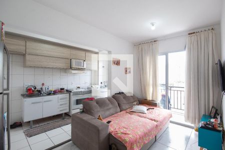 Sala de apartamento à venda com 2 quartos, 49m² em São Pedro, Osasco