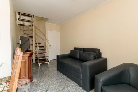 Sala de apartamento para alugar com 2 quartos, 56m² em Pinheiros, São Paulo