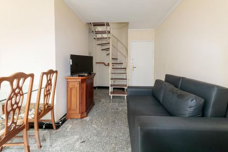 Sala de apartamento para alugar com 2 quartos, 56m² em Pinheiros, São Paulo