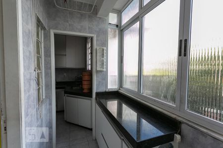 Área de Serviço de apartamento para alugar com 3 quartos, 100m² em Santo Antônio, Belo Horizonte