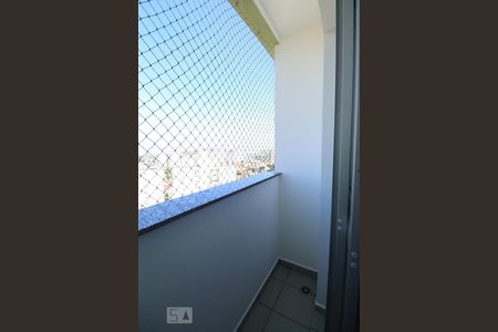 Varanda da Sala de apartamento para alugar com 2 quartos, 58m² em Vila Valparaiso, Santo André