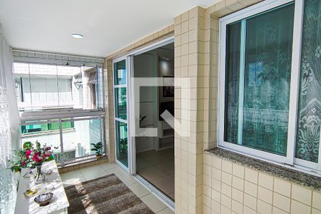 sala - varanda de apartamento para alugar com 2 quartos, 70m² em Jacarepaguá, Rio de Janeiro