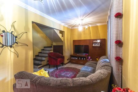 Sala de estar de casa à venda com 3 quartos, 74m² em Demarchi, São Bernardo do Campo