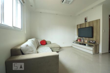 Sala de casa à venda com 2 quartos, 107m² em Vila Camilopolis, Santo André