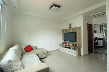 Sala de casa à venda com 2 quartos, 107m² em Vila Camilopolis, Santo André