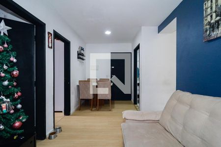 Sala de apartamento à venda com 2 quartos, 47m² em Parque Marabá, Taboão da Serra