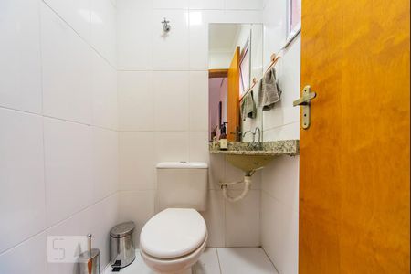 Lavabo de casa de condomínio à venda com 3 quartos, 140m² em Vila Curuçá, Santo André