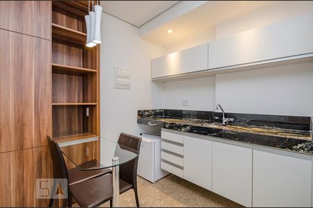 sala - cozinha de kitnet/studio à venda com 1 quarto, 31m² em Estoril, Belo Horizonte