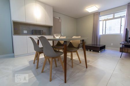 Sala Integrada de apartamento para alugar com 2 quartos, 60m² em Anchieta, Belo Horizonte