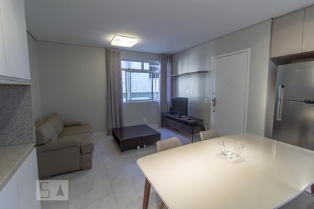 Sala Integrada de apartamento para alugar com 2 quartos, 60m² em Anchieta, Belo Horizonte