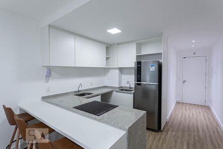 Cozinha de apartamento para alugar com 1 quarto, 40m² em Funcionários, Belo Horizonte