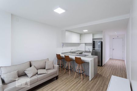 Sala de apartamento para alugar com 1 quarto, 40m² em Funcionários, Belo Horizonte