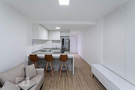 Sala de apartamento para alugar com 1 quarto, 40m² em Funcionários, Belo Horizonte