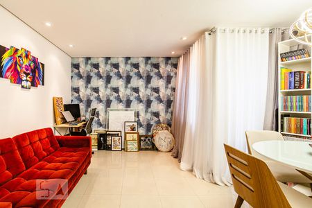 Sala de apartamento à venda com 2 quartos, 88m² em Campestre, Santo André