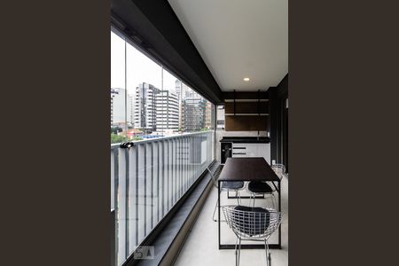 Varanda gourmet de apartamento para alugar com 1 quarto, 49m² em Jardim Paulista, São Paulo