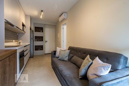 Sala de apartamento para alugar com 1 quarto, 49m² em Jardim Paulista, São Paulo