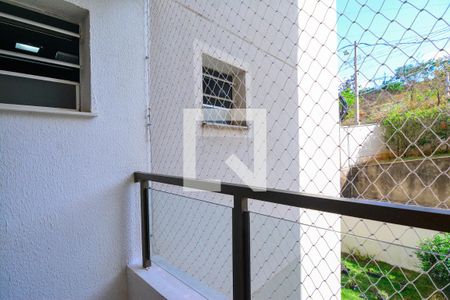 Varanda da Sala de apartamento para alugar com 3 quartos, 78m² em Buritis, Belo Horizonte