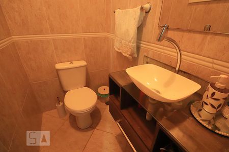 Lavabo de casa para alugar com 3 quartos, 130m² em Jardim Las Vegas, Santo André