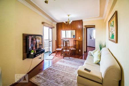 Sala de apartamento para alugar com 1 quarto, 64m² em Bosque, Campinas