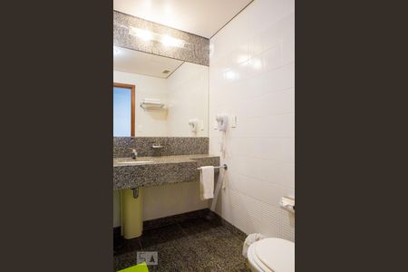 Banheiro de apartamento para alugar com 1 quarto, 28m² em Serra, Belo Horizonte