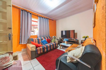 Sala de casa à venda com 4 quartos, 120m² em Jardim Stella, Santo André