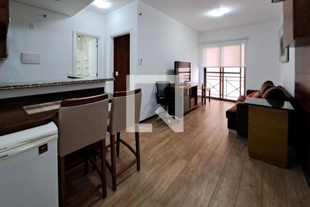 Sala de kitnet/studio para alugar com 1 quarto, 42m² em Barcelona, São Caetano do Sul