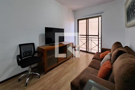 Sala de kitnet/studio para alugar com 1 quarto, 42m² em Barcelona, São Caetano do Sul