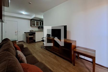 Sala de kitnet/studio para alugar com 1 quarto, 42m² em Barcelona, São Caetano do Sul