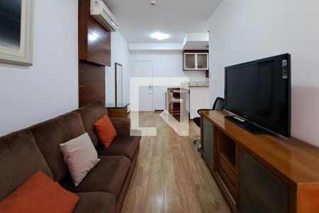 Sala de kitnet/studio para alugar com 1 quarto, 42m² em Barcelona, São Caetano do Sul