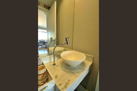 Lavabo de apartamento à venda com 4 quartos, 128m² em Centro, Santo André