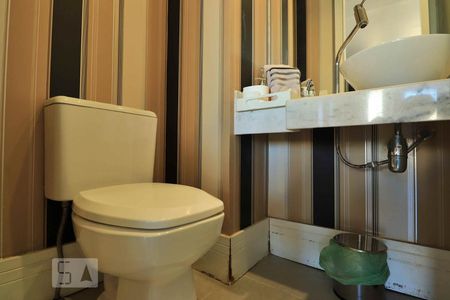 Lavabo de apartamento à venda com 4 quartos, 128m² em Centro, Santo André