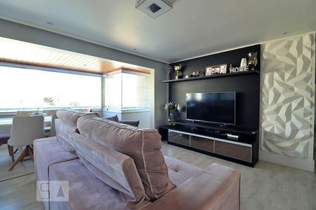 Sala de apartamento à venda com 4 quartos, 128m² em Centro, Santo André