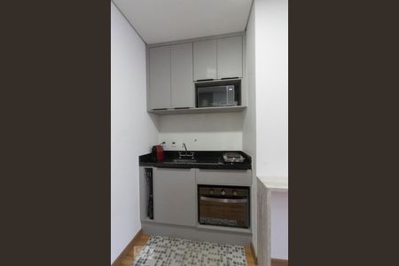 Sala/Cozinha de kitnet/studio à venda com 1 quarto, 27m² em Bethaville I, Barueri