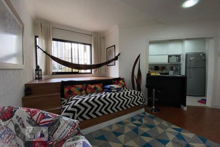 Sala de apartamento à venda com 2 quartos, 58m² em Vila Sonia do Taboao, Taboão da Serra