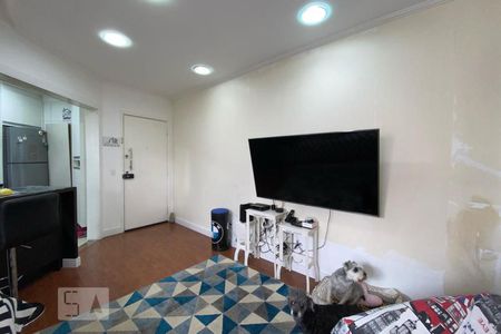 Sala de apartamento à venda com 2 quartos, 58m² em Vila Sonia do Taboao, Taboão da Serra