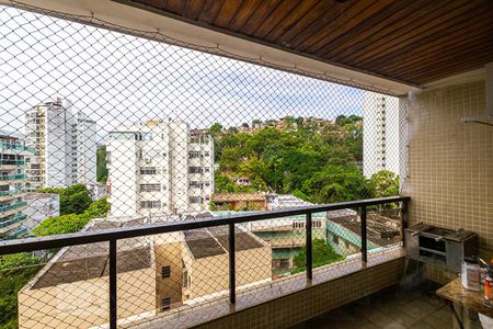 Varanda da Sala de apartamento para alugar com 4 quartos, 300m² em Boa Viagem, Niterói